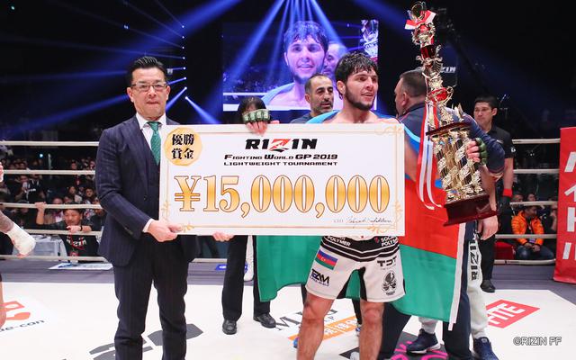 画像2: トフィック・ムサエフがライト級トーナメントを制し優勝!RIZIN FIGHTING WORLD GP 2019