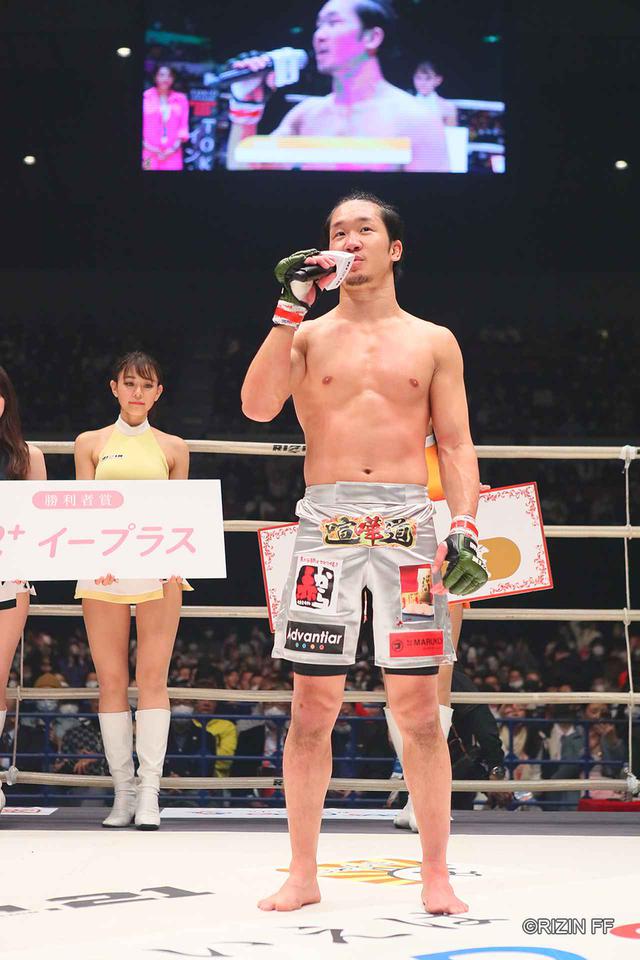 画像: 勝利者コメント