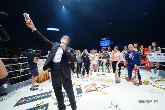 画像2: 「全試合終了!髙田延彦RIZIN統括本部長が二日間の激闘を締めくくる」