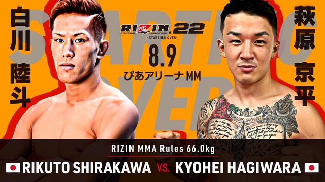 画像8: RIZIN.22 FIGHT CARD