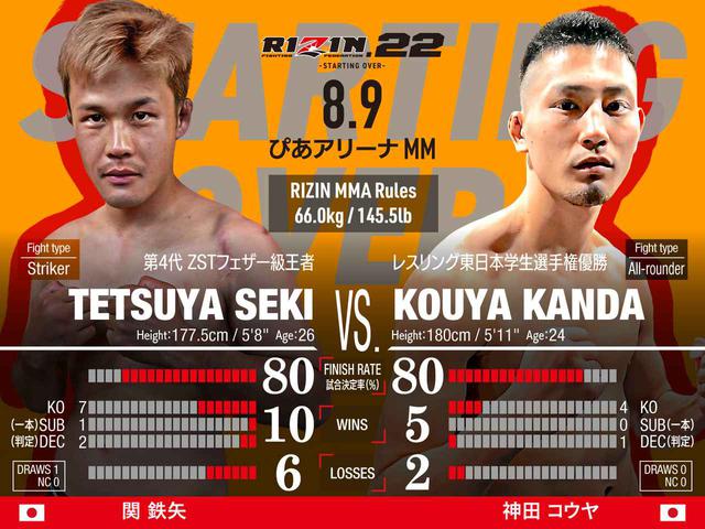 画像: スペシャルワンマッチ 関鉄矢 vs. 神田コウヤ