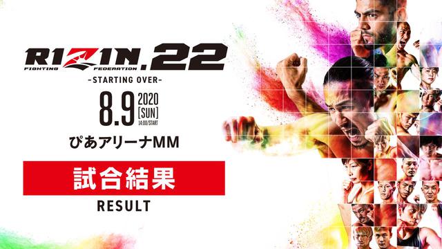 選手サイン入りポスターをプレゼント！RIZIN.23来場・視聴者