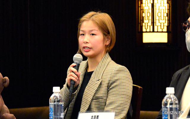 画像1: 浅倉「MMAでは自分が先輩」あい「相手はトップ選手、全力で」