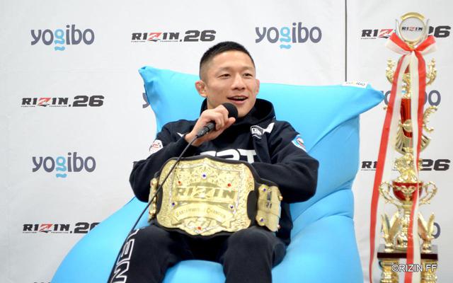 画像1: RIZINのベルトの次は、Bellatorのベルト奪還へ