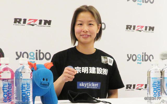画像: 浅倉カンナ「1Rで極めに来ると思うがさせない、メインなので面白い試合を」