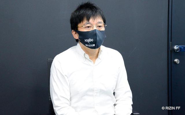 画像: RIZIN広報事業部長 笹原圭一
