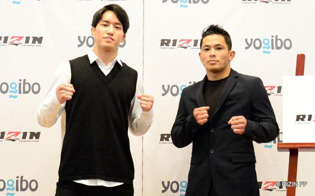 画像: 朝倉海(左)、アラン“ヒロ”ヤマニハ(右)