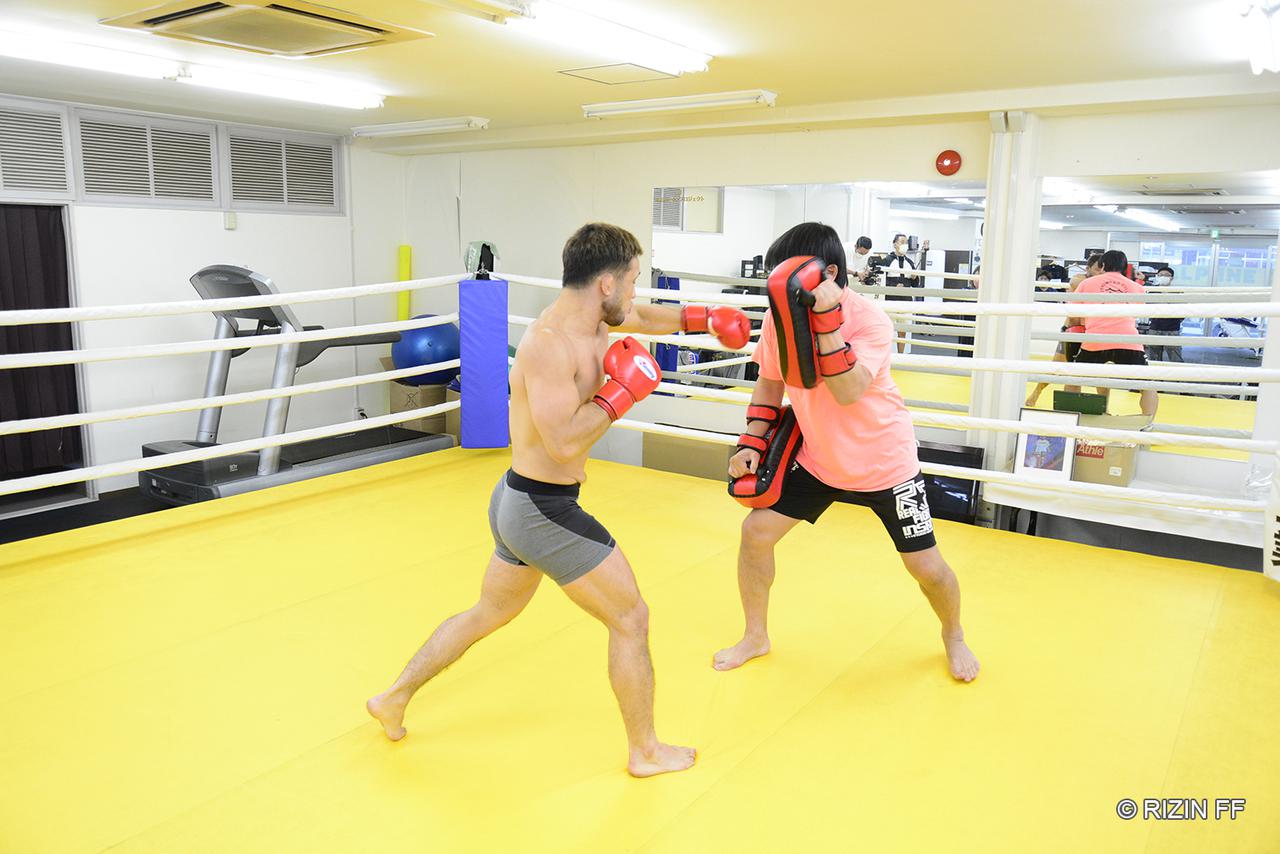 画像 : 4番目の画像 - 2021年9月2日（木）扇久保博正 公開練習 - RIZIN FIGHTING FEDERATION オフィシャルサイト