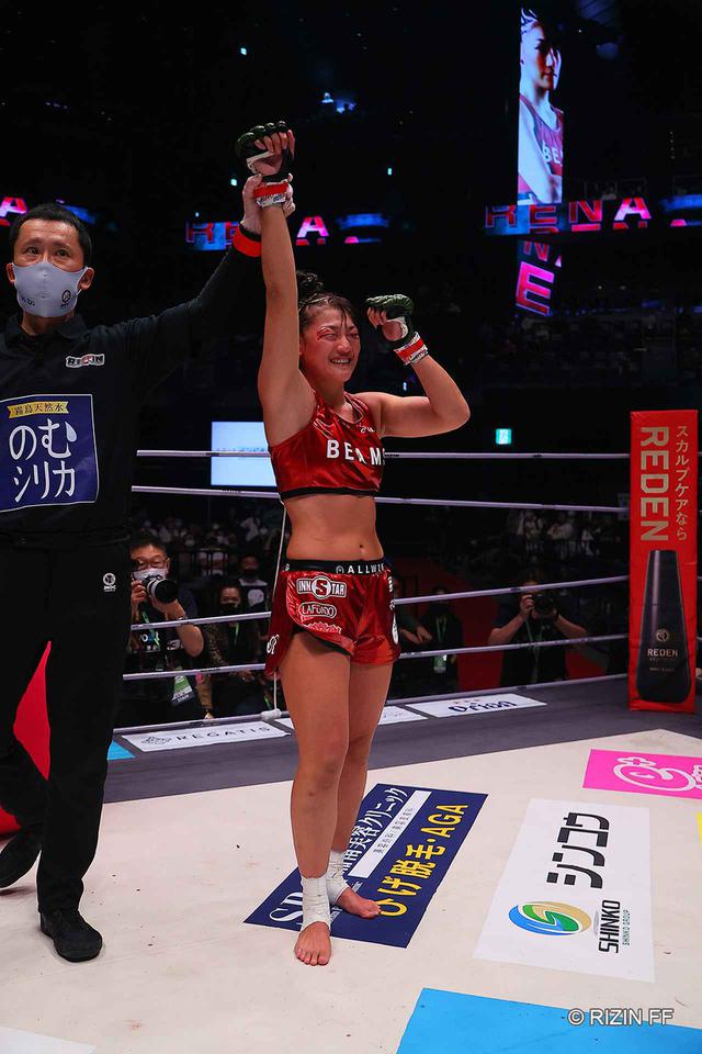 試合結果】Yogibo presents RIZIN.32 第13試合／RENA vs. 山本美憂 