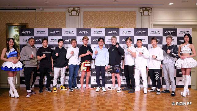 鈴木千裕vs.平本蓮を含む、全選手が計量クリア！+WEED presents RIZIN