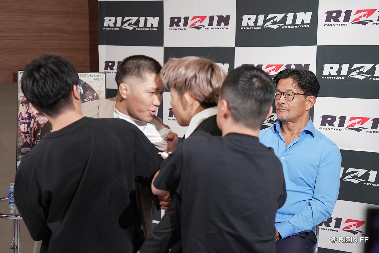画像 : 2番目の画像 - あわや乱闘？！一触即発の質疑応答 - RIZIN FIGHTING FEDERATION オフィシャルサイト