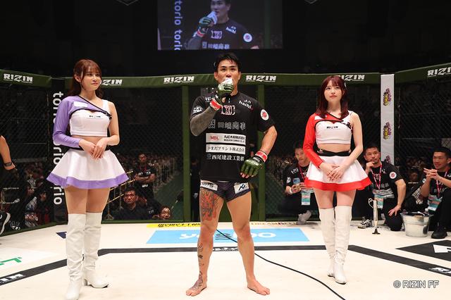 試合結果】RIZIN LANDMARK 9 in KOBE 第6試合／金太郎 vs