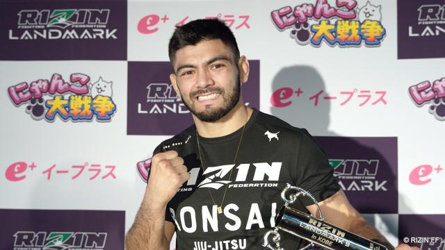 K太郎 サトシ、中村K太郎 RIZIN LANDMARK 9 in KOBE 試合後