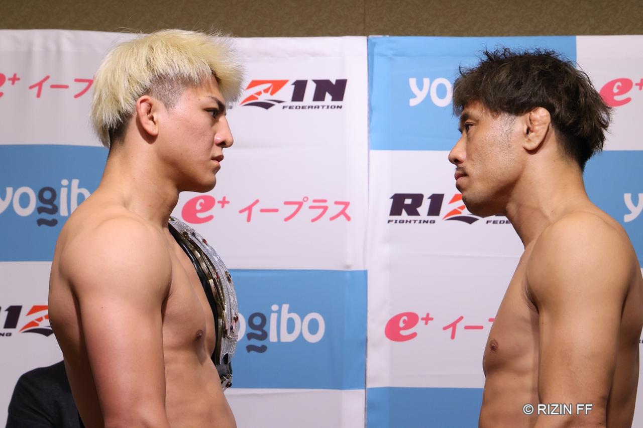 画像 : 2番目の画像 - 第10試合／フェザー級タイトルマッチ 鈴木千裕 vs. 金原正徳 - RIZIN FIGHTING FEDERATION オフィシャルサイト