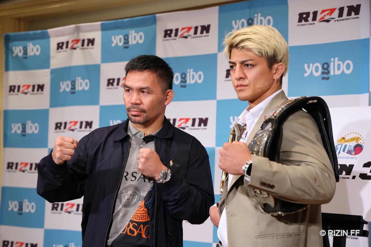 画像 : 2番目の画像 - マニー・パッキャオ vs. 鈴木千裕 - RIZIN FIGHTING FEDERATION オフィシャルサイト