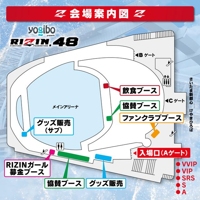 来場のご案内 Yogibo presents RIZIN.48 - RIZIN FIGHTING FEDERATION