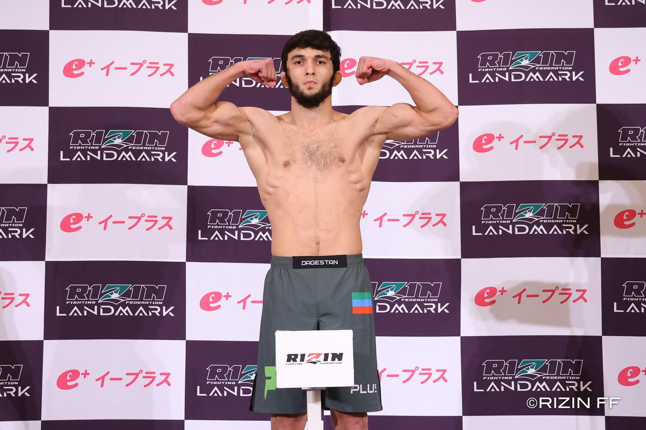 画像 : 2番目の画像 - 第1試合／北方大地 vs. アリベク・ガジャマトフ - RIZIN FIGHTING FEDERATION オフィシャルサイト