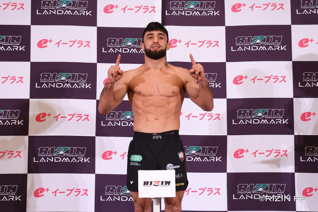 画像 : 2番目の画像 - 第3試合／白川ダーク陸斗 vs. マゲラム・ガサンザデ - RIZIN FIGHTING FEDERATION オフィシャルサイト