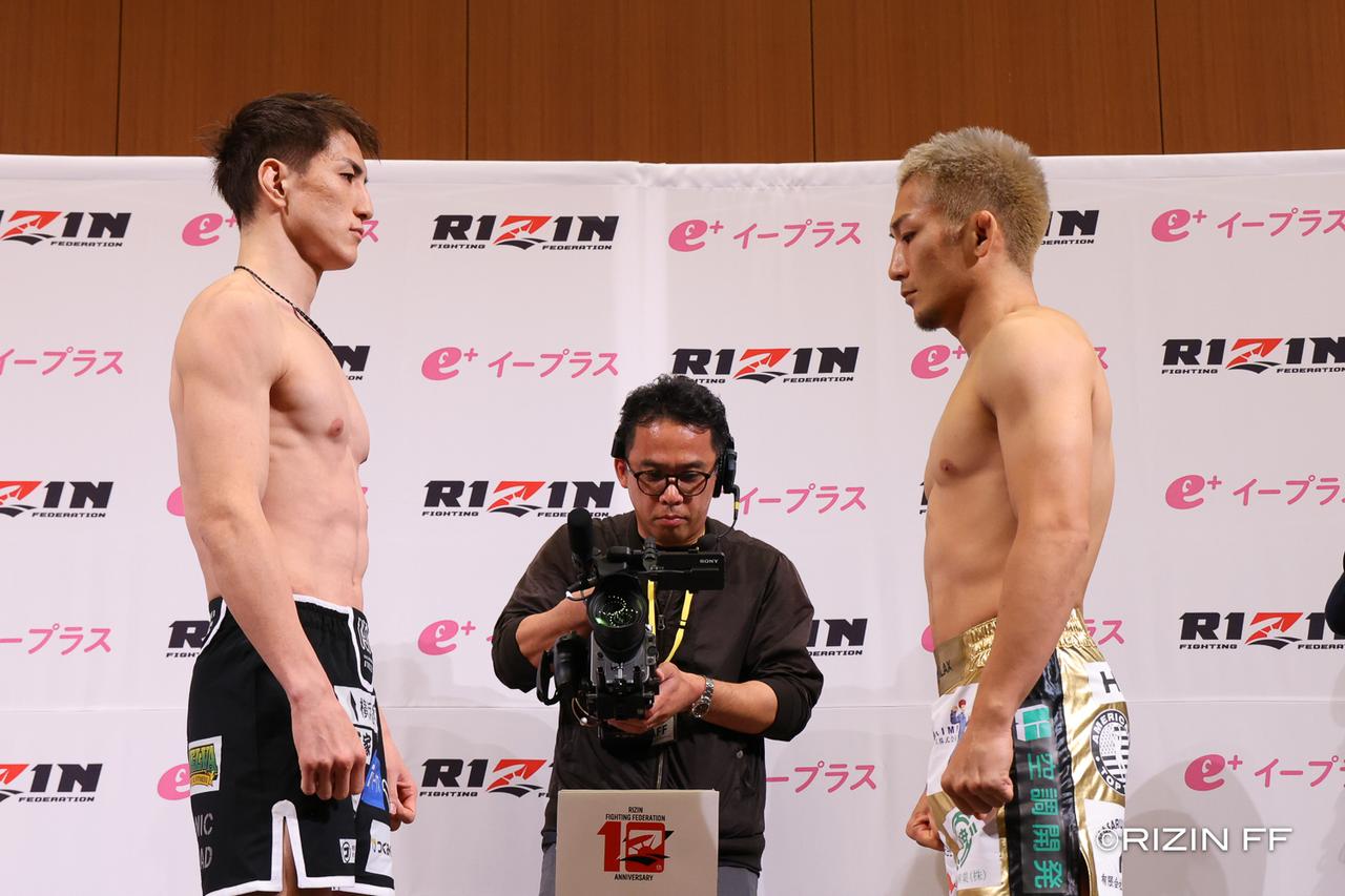 画像 : 2番目の画像 - 第12試合／バンタム級タイトルマッチ 井上直樹 vs. 元谷友貴 - RIZIN FIGHTING FEDERATION オフィシャルサイト