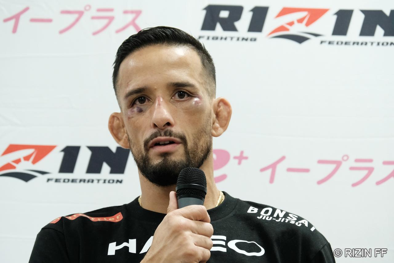 画像2: クレベル・コイケ「今日の私は絶対に負けてない」