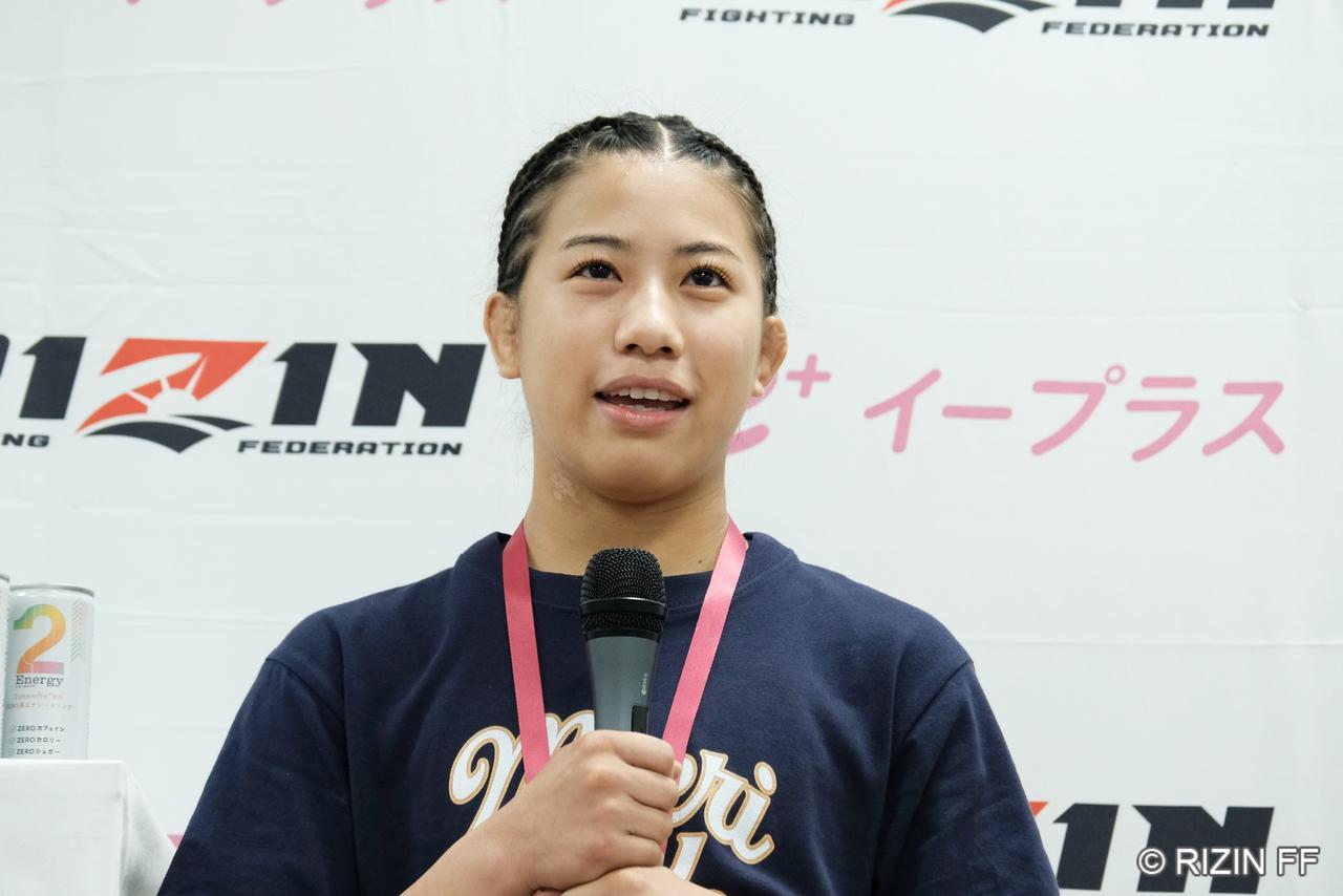 画像2: 須田萌里「もっと練習してチャンスがあれば(伊澤選手と)試合したい」