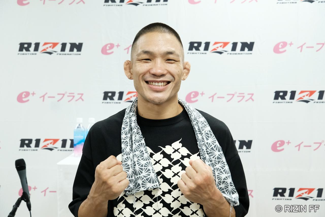 画像2: 安藤達也「RIZINに来てベルト巻くのが目標」