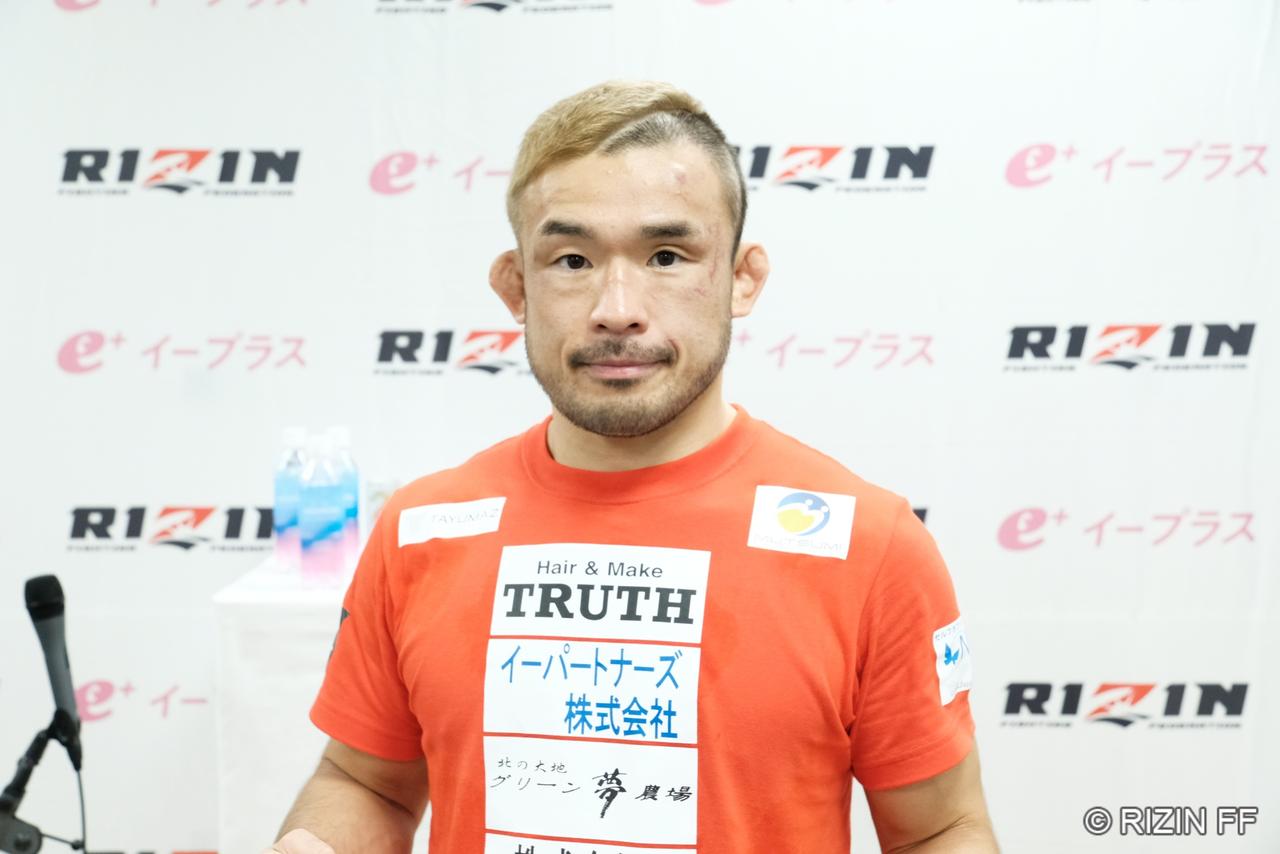 画像1: 扇久保博正「2回戦はフィニッシュできるように、もっと頑張ります」