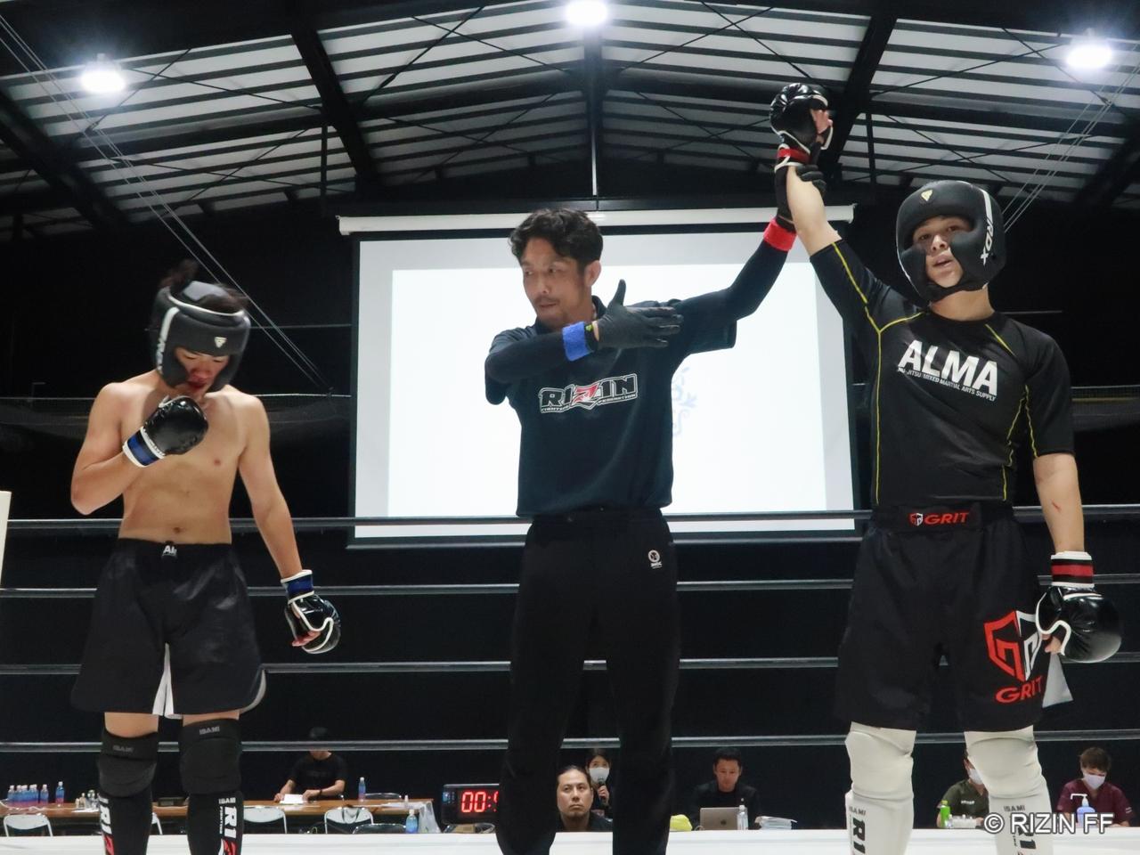 画像: 第19試合/山本咲道 vs. 大野琥太郎