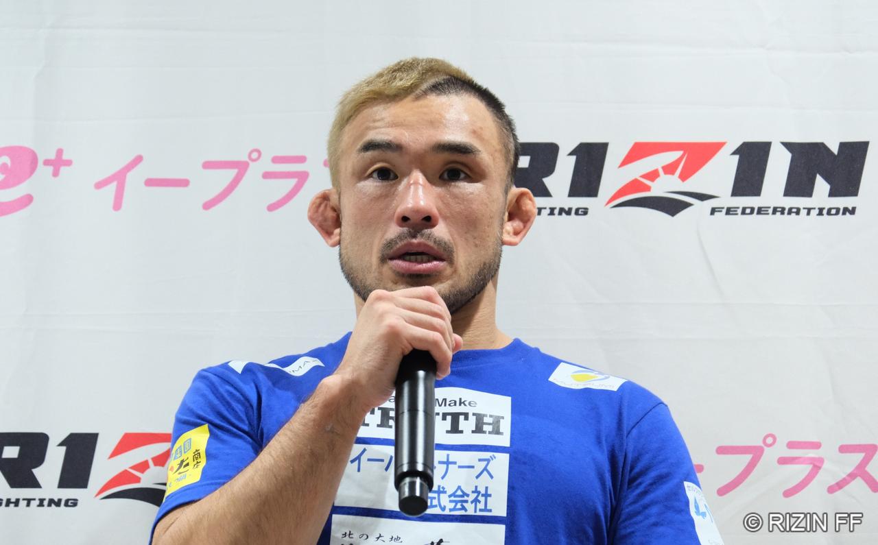 画像3: 扇久保博正「RIZINフライ級のベルトを絶対に巻こうと思っています」
