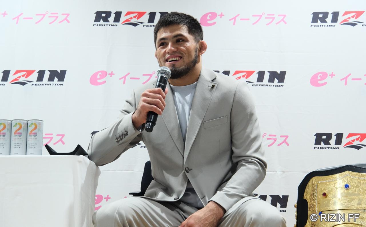 画像3: ラジャブアリ・シェイドゥラエフ「次回は大晦日にまた防衛戦を戦うと思います」