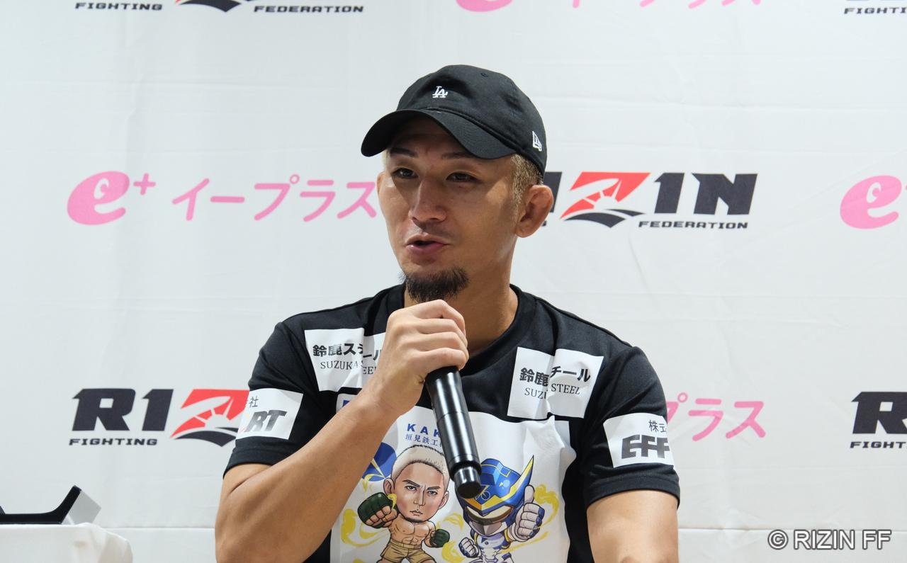 画像2: 元谷友貴「正直、賞金よりもベルトが欲しいです」