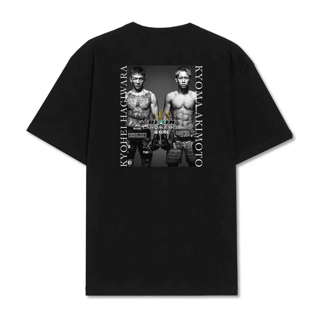 画像: RIZIN LANDMARK 12 Tシャツ(背面) shop.rizinff.com