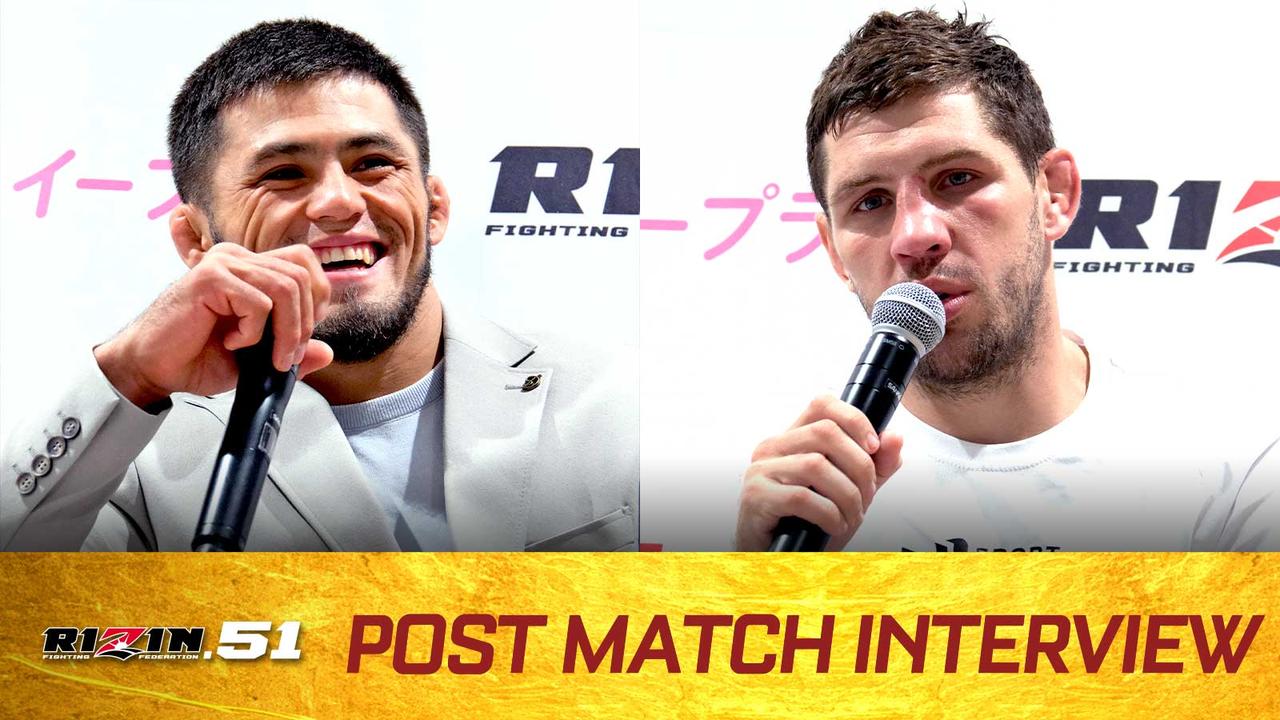 画像: シェイドゥラエフ、コレスニック RIZIN.51 試合後インタビュー vol.2 - RIZIN FIGHTING FEDERATION オフィシャルサイト