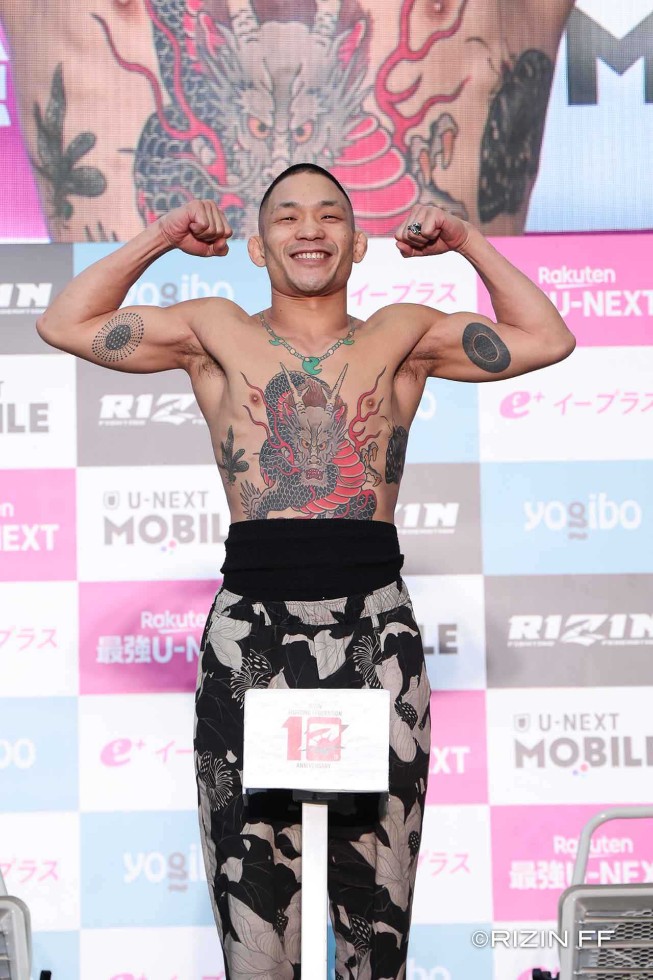 全選手、計量クリア！Yogibo presents RIZIN師走の超強者祭り 計量結果