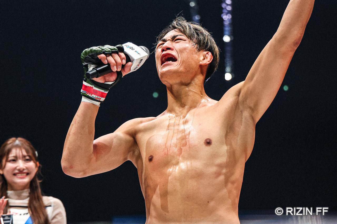 画像: 勝利者コメント