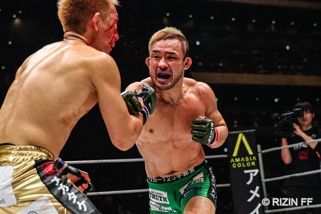 画像: 第13試合 フライ級タイトルマッチ／扇久保博正 vs. 元谷友貴