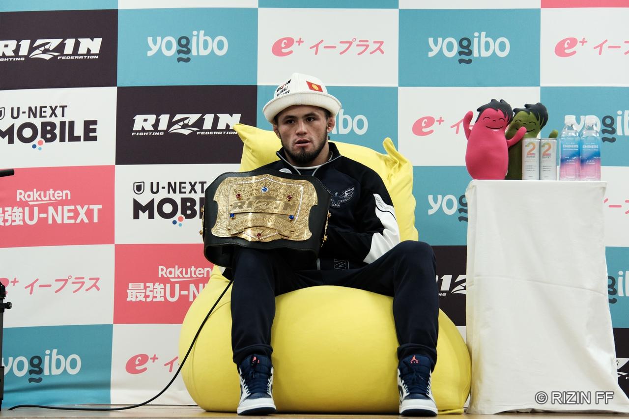 画像3: ラジャブアリ・シェイドゥラエフ「どういう相手と組んでくれてもそのオファーを喜んで受けて対戦します」