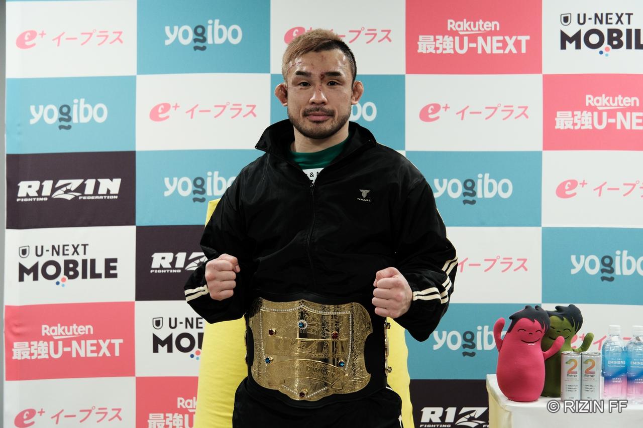 画像3: 扇久保博正「フライ級盛り上げていきたい」