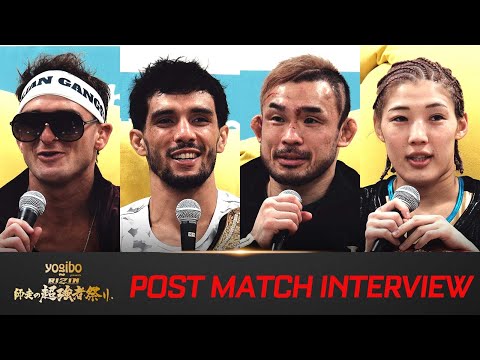 画像: Yogibo presents RIZIN師走の超強者祭り 試合後インタビュー王座戦 youtu.be