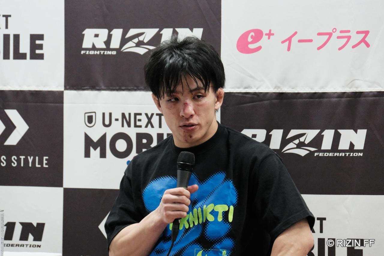 画像1: 征矢貴「戦いは続くので、強くなってまたみんなの前で試合がしたい」