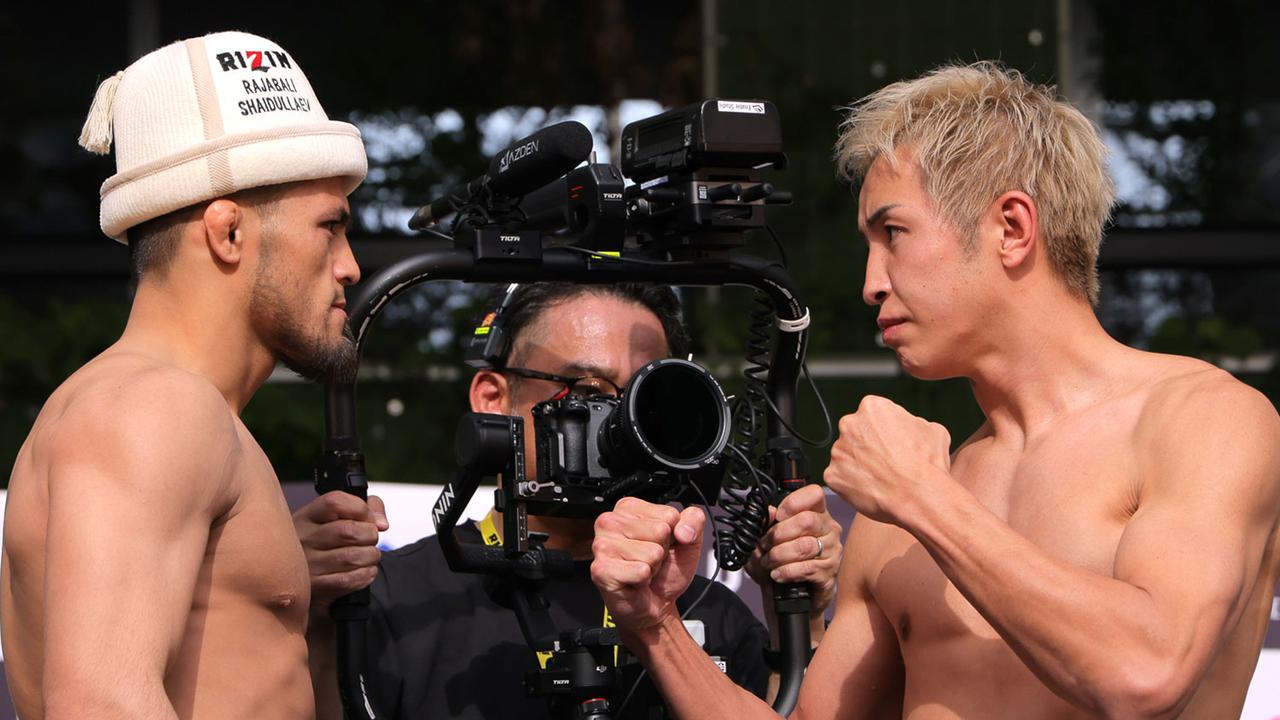 画像: 大和開発 presents RIZIN LANDMARK 13 in FUKUOKA 計量結果／フェイスオフ、身長差、リーチ差も掲載中 - RIZIN FIGHTING FEDERATION オフィシャルサイト