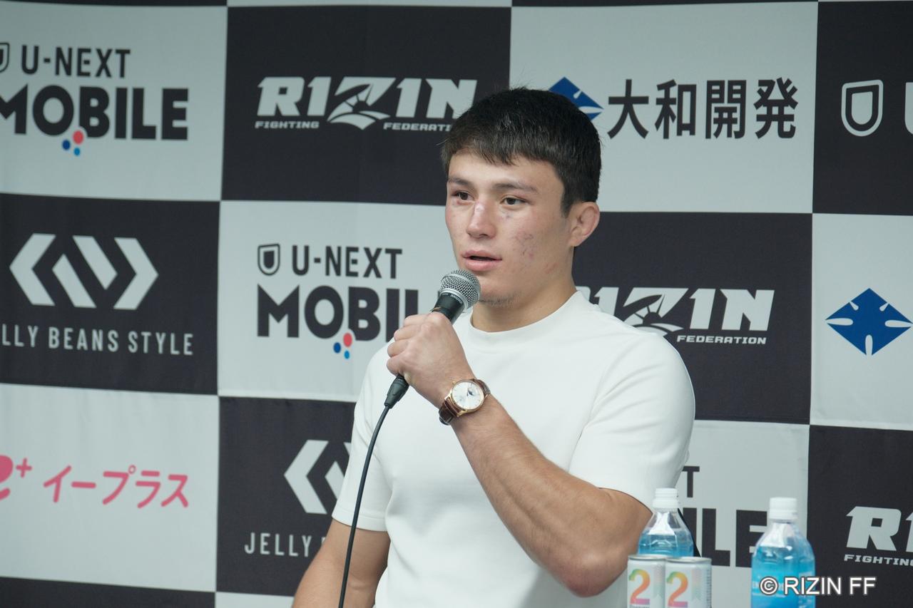 画像2: ヌルハン・ズマガジー「このまま勝ち星を積み続けて、そしてベルトに辿り着きたい」