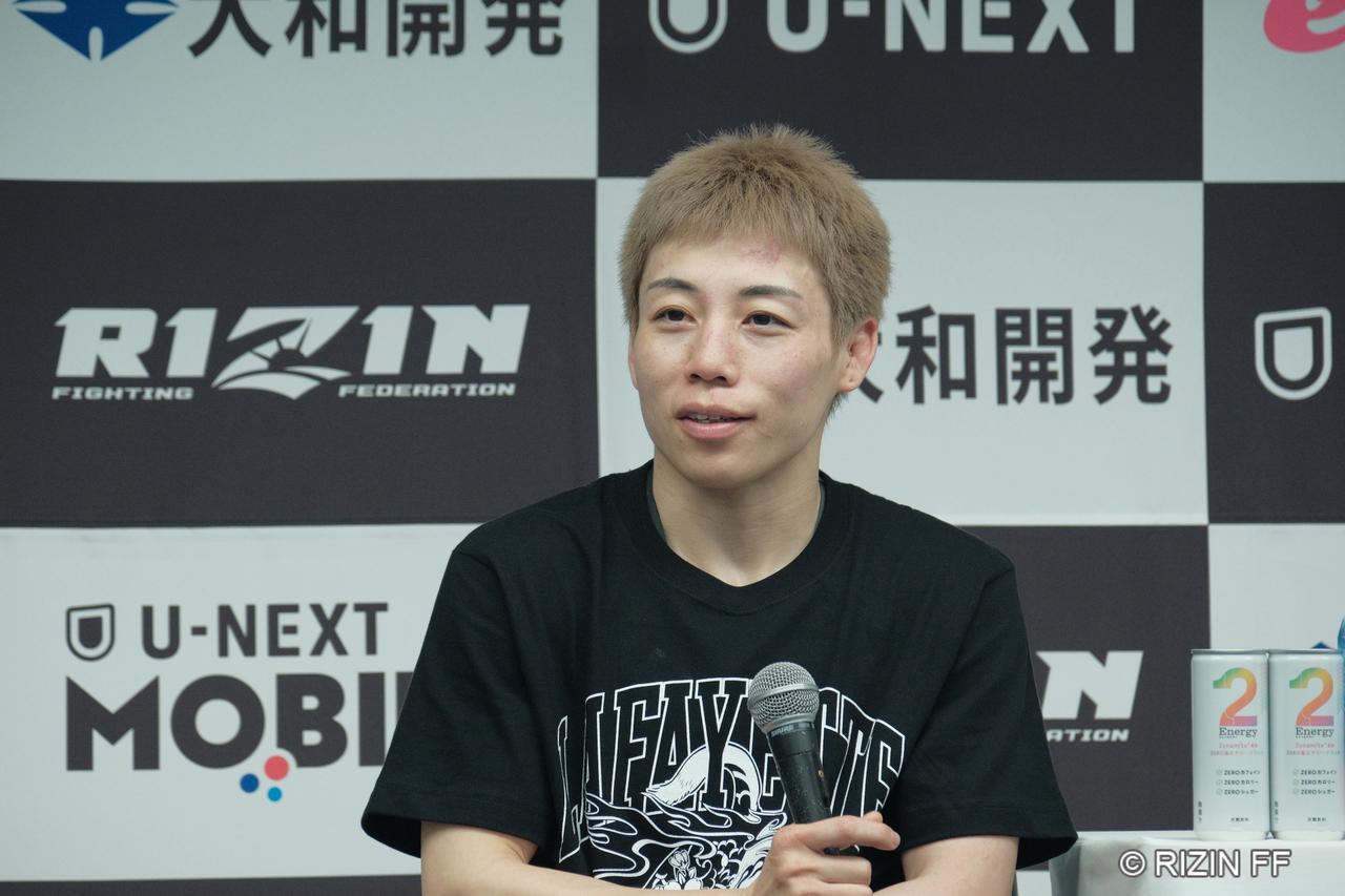 画像1: 浜崎朱加「完敗って感じですね」