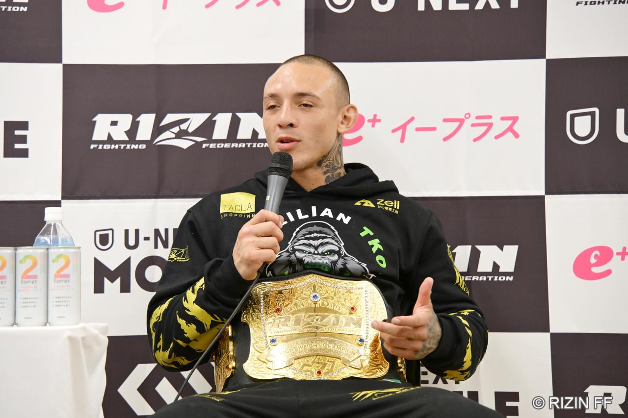 画像3: ルイス・グスタボ「自分がRIZINの旗を背負って、世界中にRIZINを広めたい」