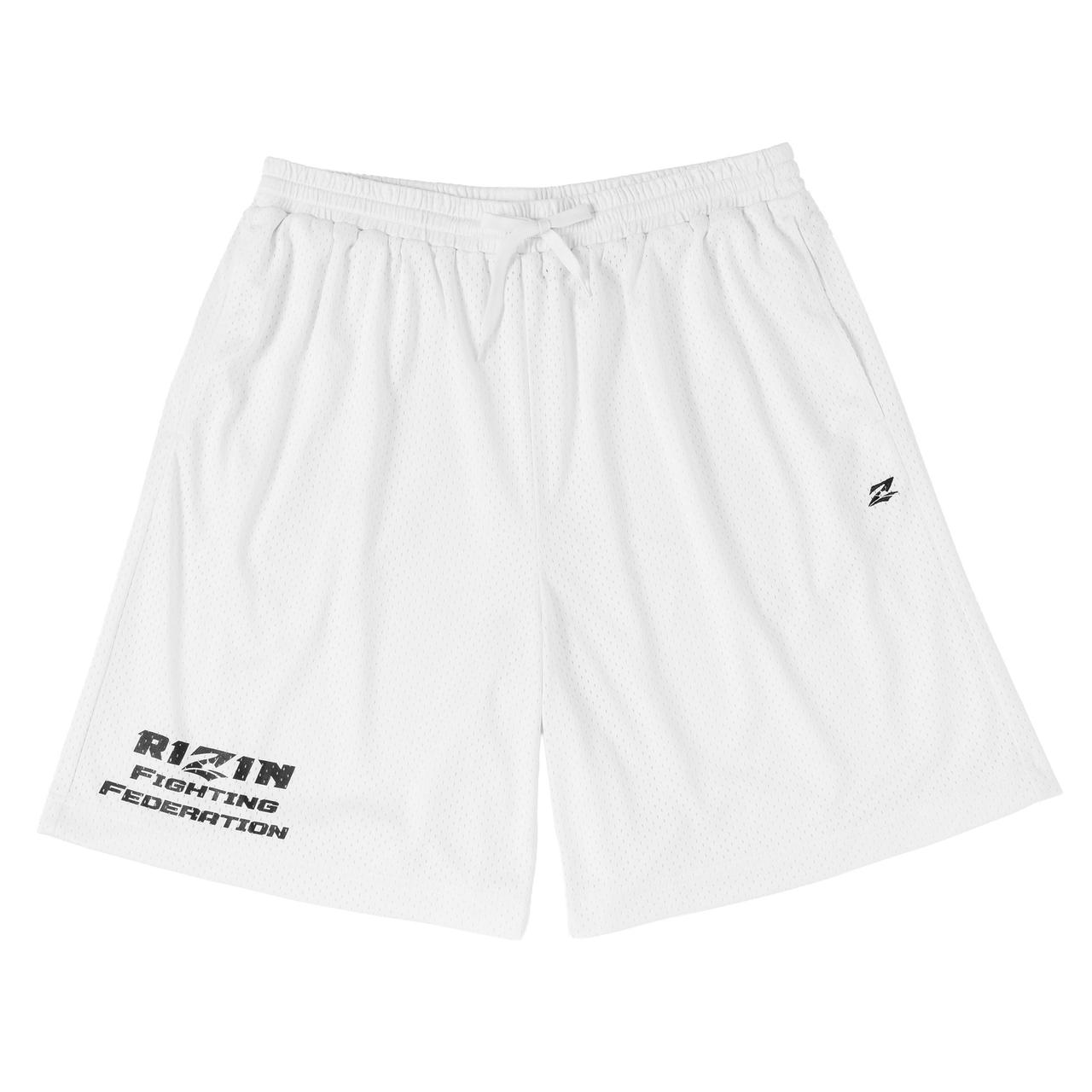 画像: RIZIN メッシュ ショーツ WHT shop.rizinff.com