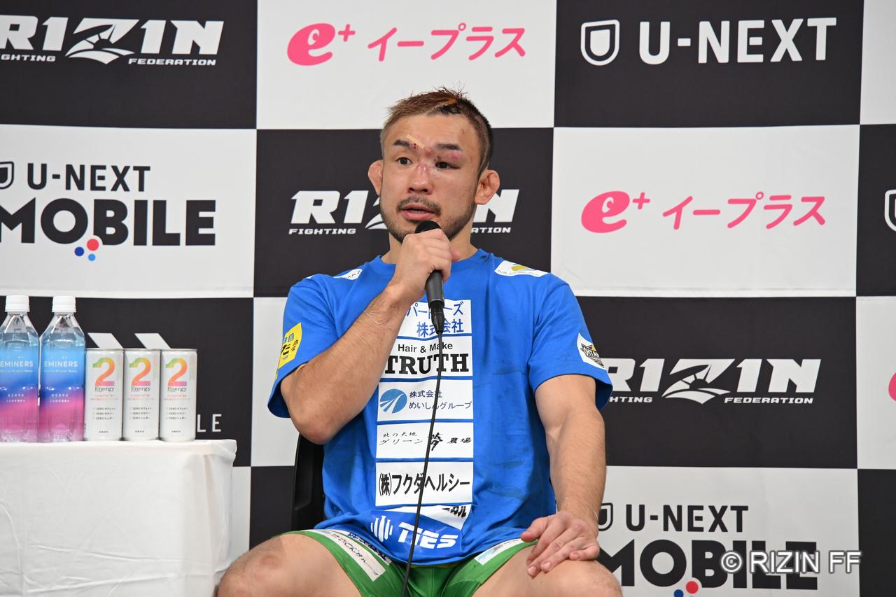 画像2: 扇久保博正「（防衛よりも）“なりたかった自分”の試合をしたかった」