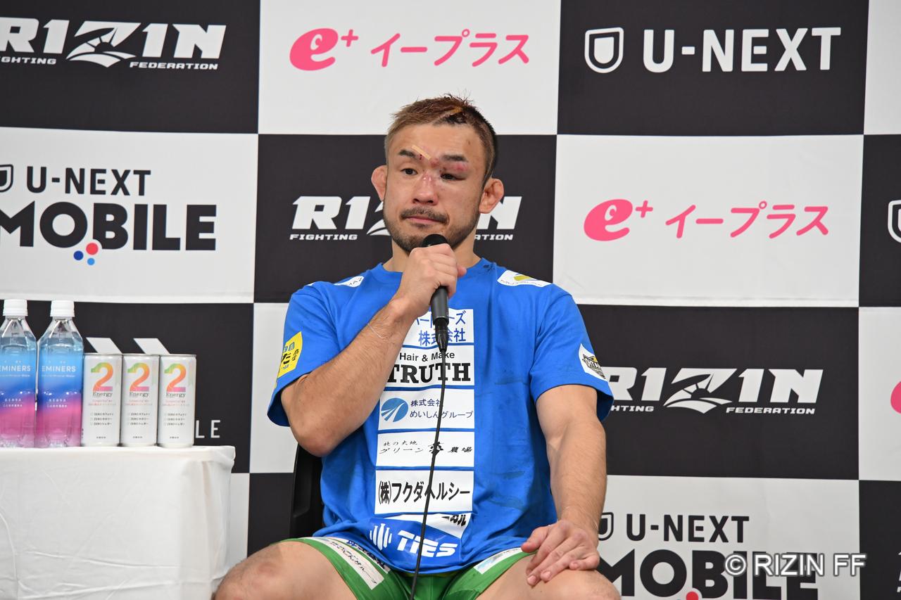 画像1: 扇久保博正「（防衛よりも）“なりたかった自分”の試合をしたかった」