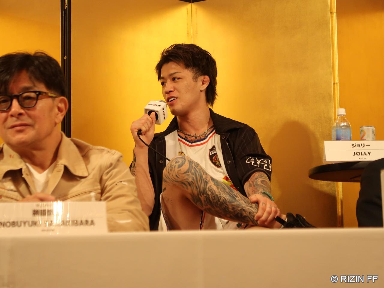 画像3: ジョリー「RIZINに来たのはBLACK ROSE討伐が目的」平本丈戦が実現