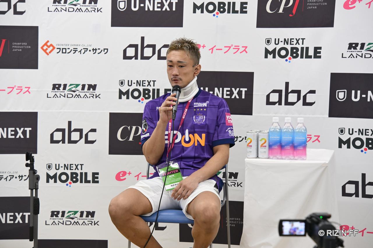 画像1: 梅野源治「ちゃんとしたMMAファイターとして認められるようになって……そういう姿を見せたい」
