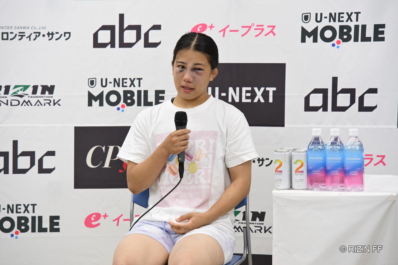 画像1: 須田萌里「コツコツまた積み重ねて、またベルトに絡めるように頑張りたい」